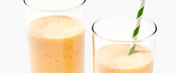 Peach-Mango Protein Smoothies