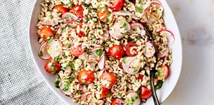 Radish and grains