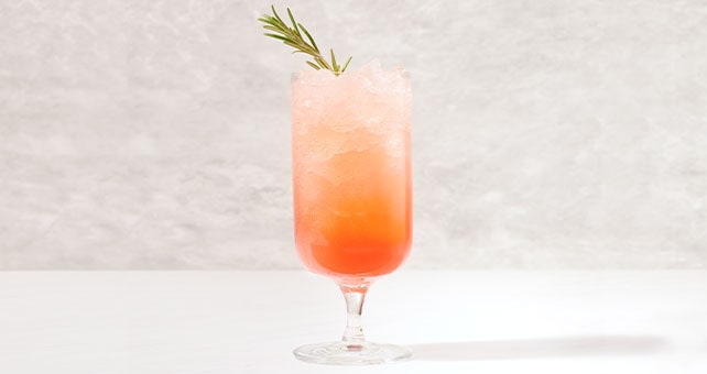 Grapefruit, Ginger, and Rosemary Soda