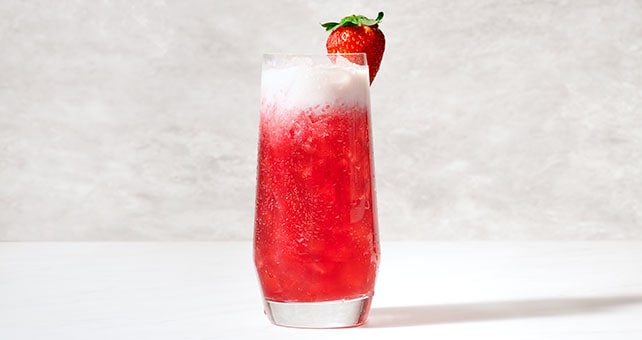 Strawberry-Hibiscus Iced Refresher