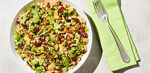 Pineapple-Cherry Kombucha Quinoa Salad