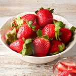 bowl of strawberries