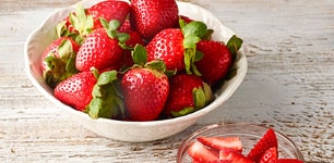 bowl of strawberries