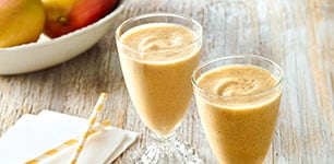 Peach Mango Protein Smoothie