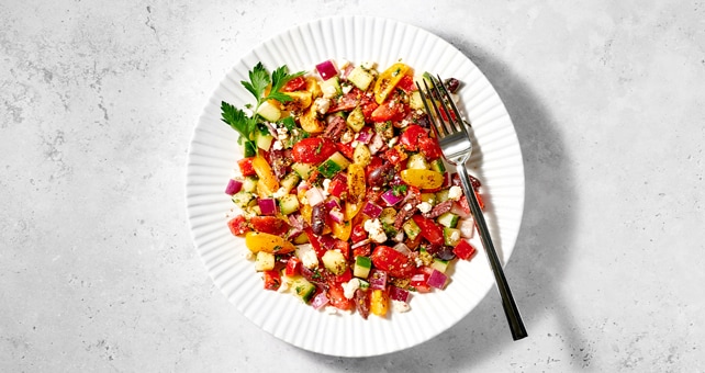 Village-Style Chopped Salad