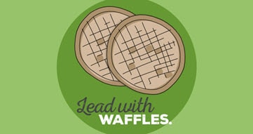 illustration of waffles breakfast tip