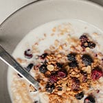 parfait with granola