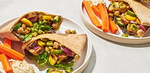 Italian-Style Vegetable Pita Pockets