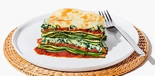 Zucchini Florentine Lasagna