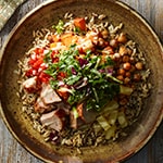 Southwest Pork and Rice Bowl