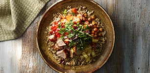 Southwest Pork and Rice Bowl