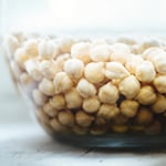 bowl of chickpeas