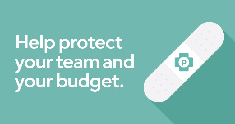 Help protect your team and your budget.