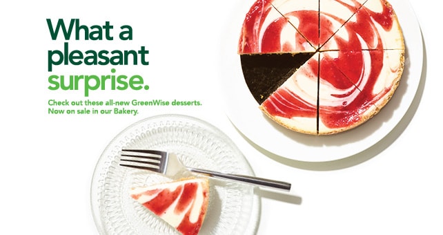 Greenwise Strawberry Cheesecake 