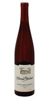 Chateau St. Michelle Riesling wine bottle