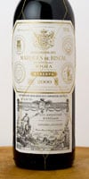 Marques di Riscal wine bottle