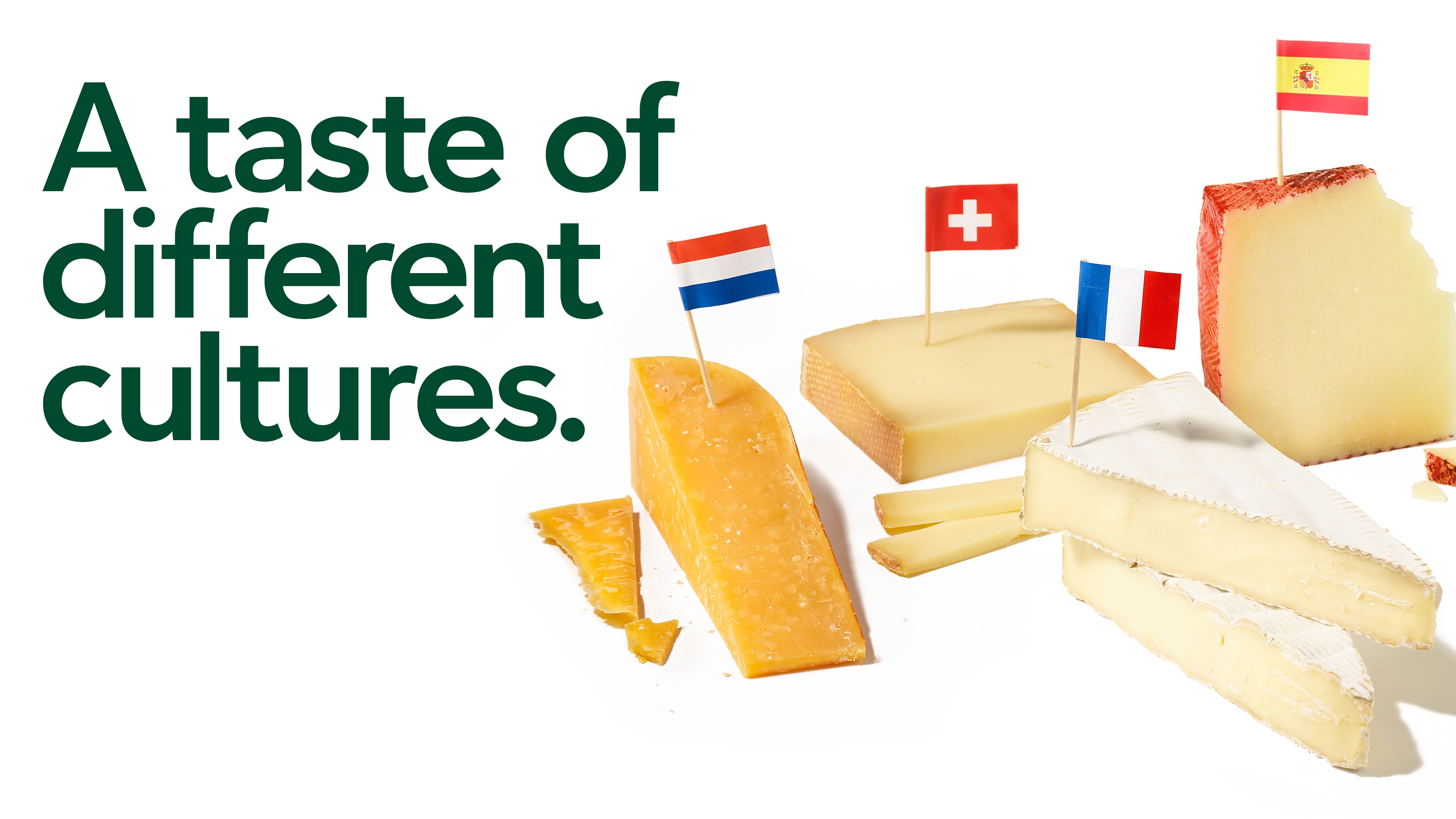 A taste of different cultures. 