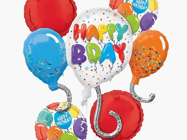 Birthday Celebration balloons