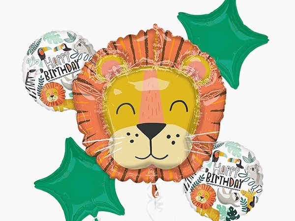 Get Wild Birthday balloons