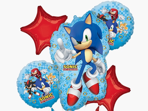 Sonic the Hedgehog balloons