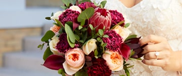 Velvet Dream bridal bouquet