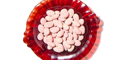 Limited Edition Candy Cane Coated Almonds
