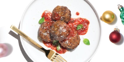 Traditional-Style Stuffing Turkey Meatballs