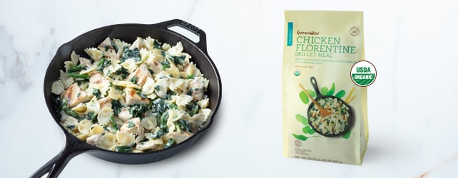 GreenWise Organic Chicken Florentine Skillet Meal