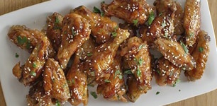 Chicken Wings with Sherry Glaze