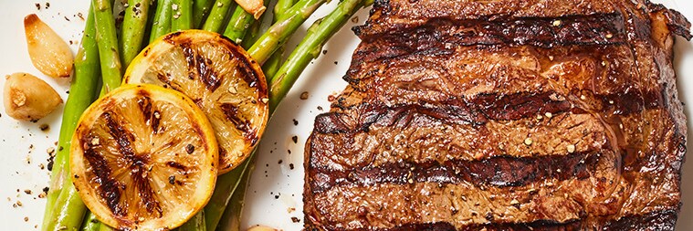 grilled steak