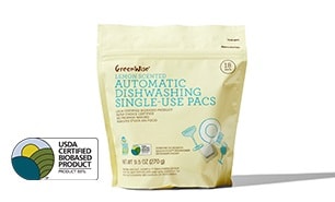 GreenWise Automatic Dishwashing Single-Use Pacs