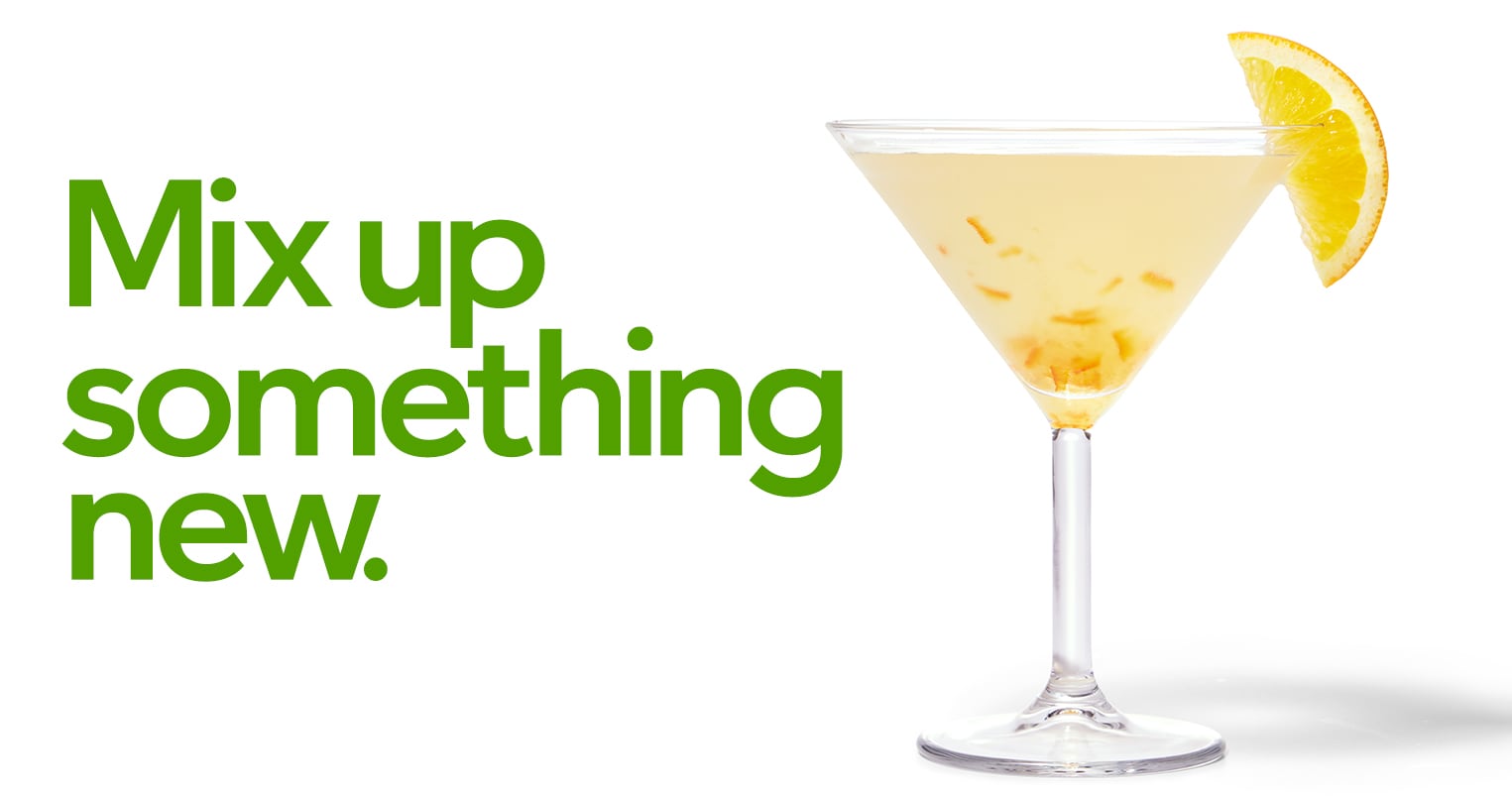 Mix up something new.