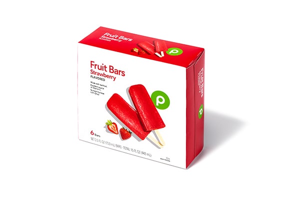 Publix Strawberry Flavored Fruit Bars