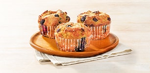 Blueberry and Coconut Flour Muffins