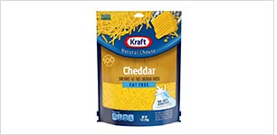 Kraft Fat Free Shredded Cheddar