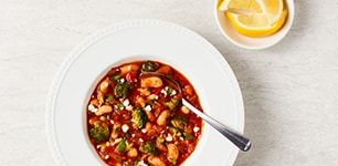 Spicy White Bean and Broccoli Stew