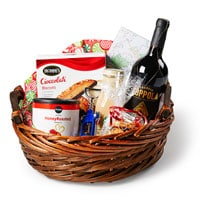 gift basket for guests