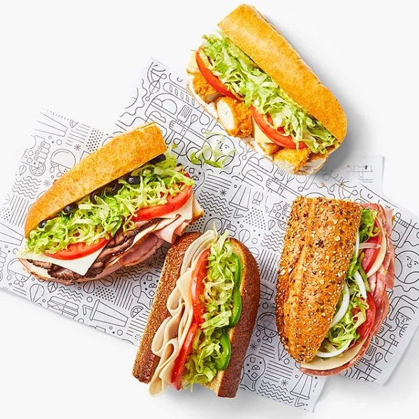 Variety of subs