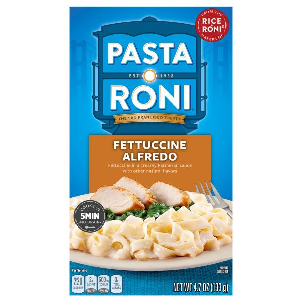 Pasta Roni Pasta Roni Pasta Mix Fettuccine Alfredo 4.7 Oz Publix