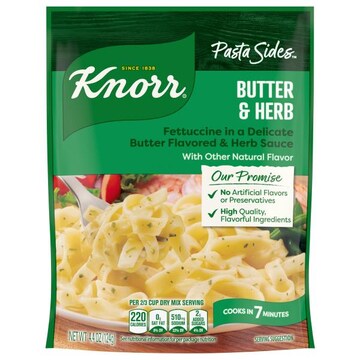 Knorr Pasta Sides Fettuccine, Butter & Herb
