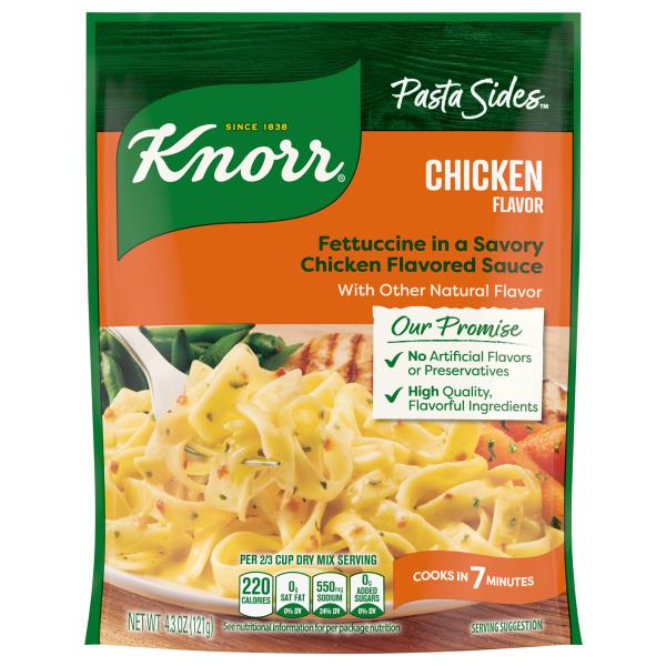 Knorr Pasta Sides Fettuccine, Chicken Flavor | Publix Super Markets