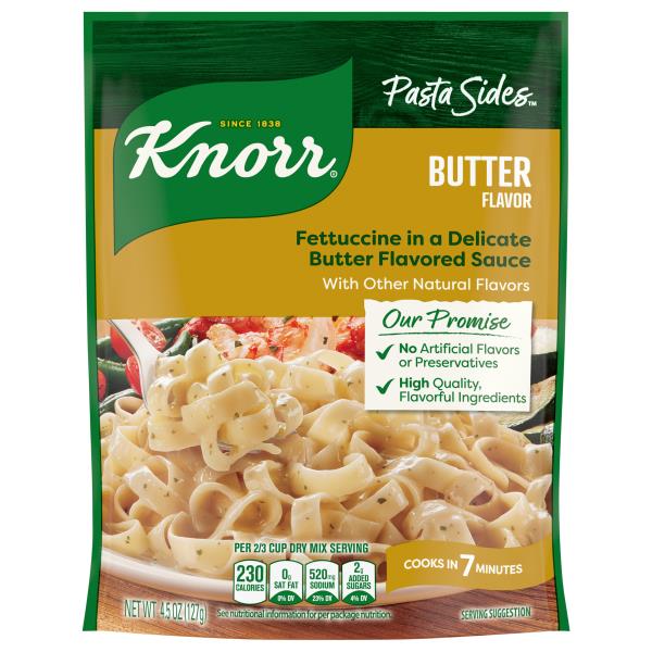 Knorr Pasta Sides Fettuccine, Butter Flavor Publix Super Markets