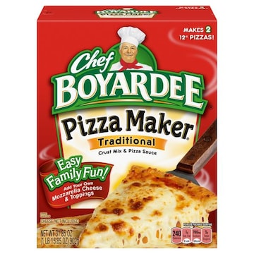 Chef Boyardee Pizza Maker Crust Mix & Pizza Sauce, Traditional