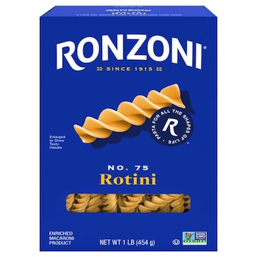 Ronzoni Rotini, 16 oz, Non-GMO Spiral Corkscrew Pasta
