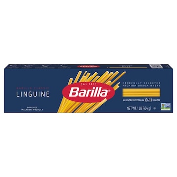 Barilla Linguine - Non-GMO Pasta Made with Durum Wheat Semolina - Kosher Certified Pasta