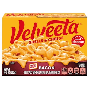Velveeta Bacon Shells & Cheese