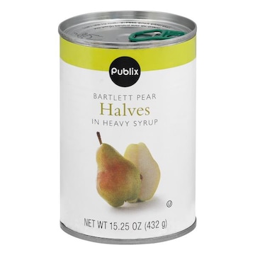 Publix Pear Halves, Bartlett