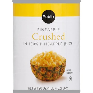 Publix Pineapple, Crushed