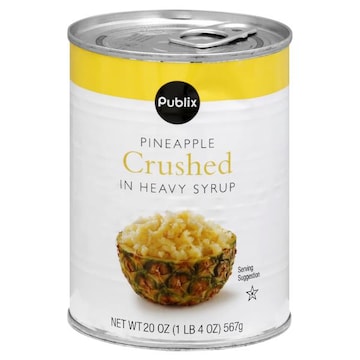 Publix Pineapple, Crushed