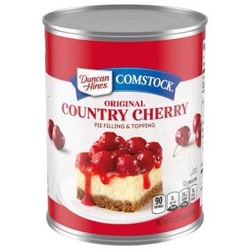Duncan Hines Comstock Pie Filling or Topping, Original, Country Cherry